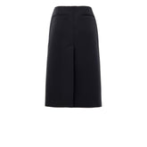 Gucci Black Wool Midi Skirt